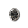 1.23ct | Salt &amp; Pepper Brilliant Cut Oval Shape Diamond-Modern Rustic Diamond