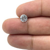 1.26ct | Salt &amp; Pepper Round Brilliant Diamond-Modern Rustic Diamond