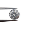 1.26ct | Salt &amp; Pepper Round Brilliant Diamond-Modern Rustic Diamond