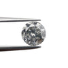 1.32ct | Salt &amp; Pepper Round Brilliant Diamond-Modern Rustic Diamond