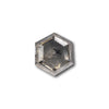 1.41ct | Salt &amp; Pepper Hexagon Diamond-Modern Rustic Diamond
