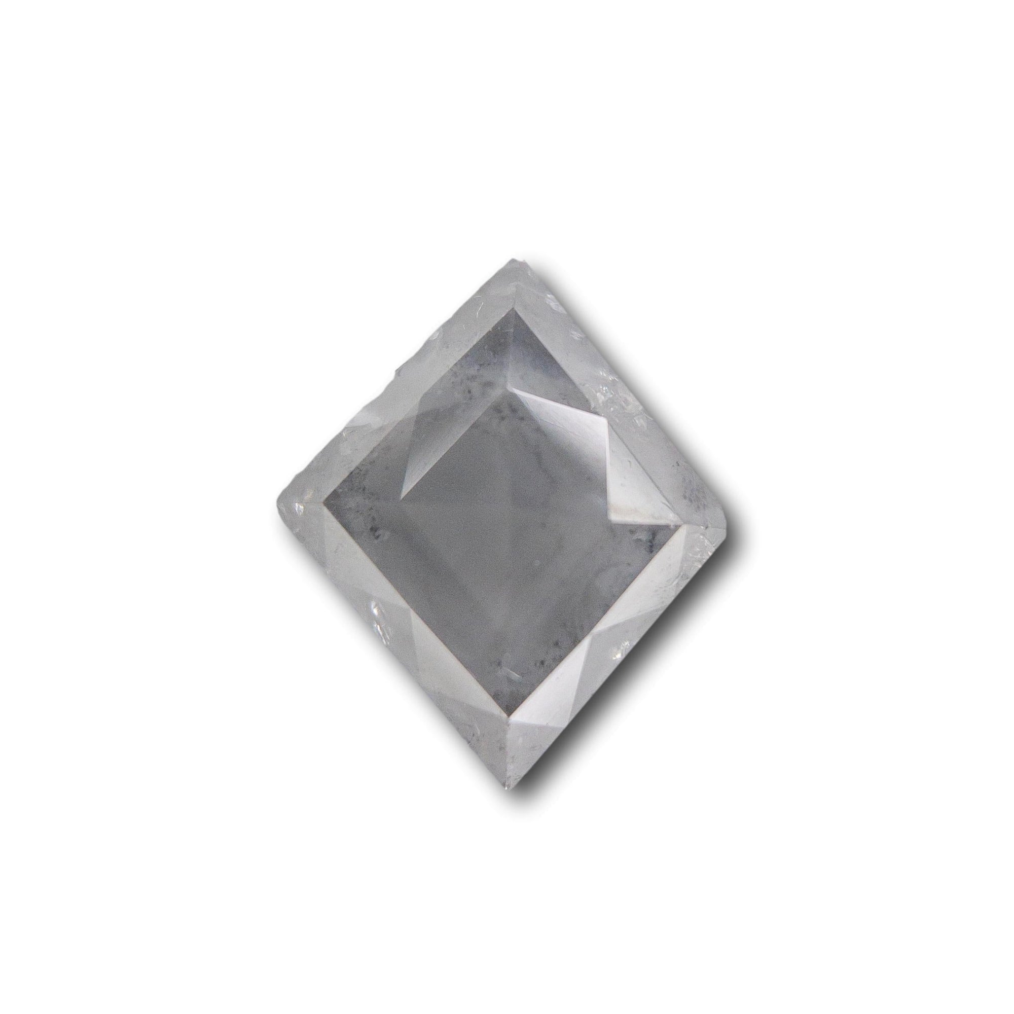 1.51ct | Opaque Grey Kite Shape Diamond-Modern Rustic Diamond