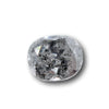 1.78ct | Salt &amp; Pepper Oval Cut Diamond-Modern Rustic Diamond