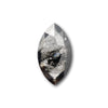 1.94ct | Salt &amp; Pepper Rose Cut Marquise Shape Diamond-Modern Rustic Diamond