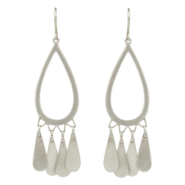 Teardrop w. Teardrops Earrings