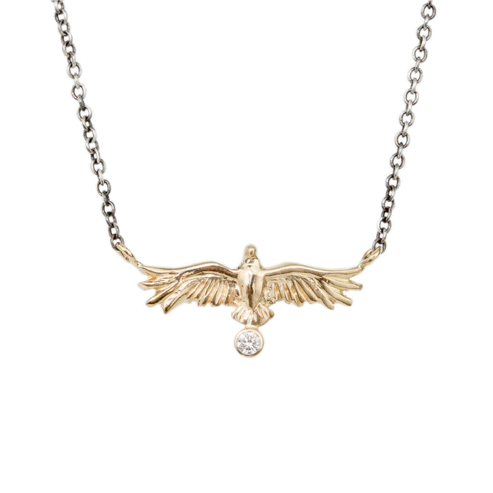 Mini Soaring Eagle Necklace
