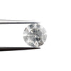 2.13ct | Salt &amp; Pepper Round Brilliant Diamond-Modern Rustic Diamond