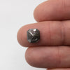 3.05ct | Salt &amp; Pepper Diamond Emerald Cut-Modern Rustic Diamond