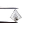 3.58ct | Salt &amp; Pepper Rose Cut Kite Shape Diamond-Modern Rustic Diamond