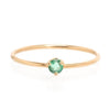 Emerald Prong Ring
