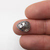 6.29ct | Salt &amp; Pepper Pear Shape Diamond-Modern Rustic Diamond