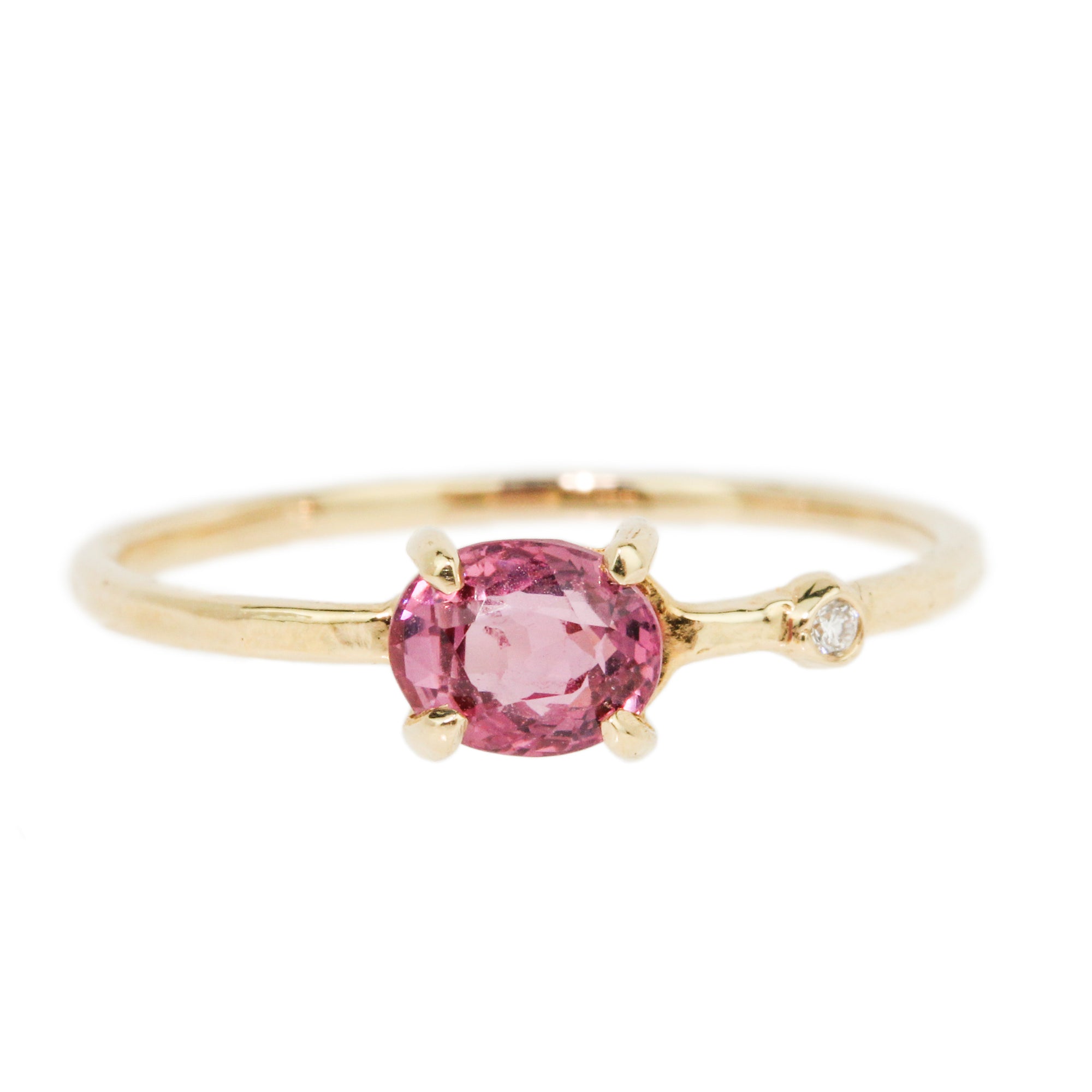 Pink Spinel Wink Ring