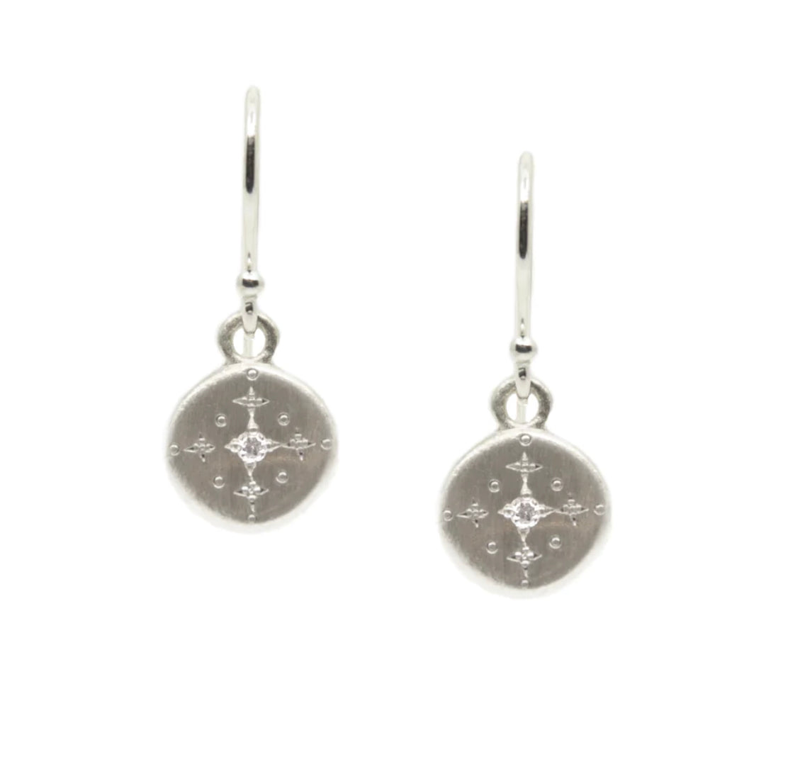 New Moon Diamond Earrings