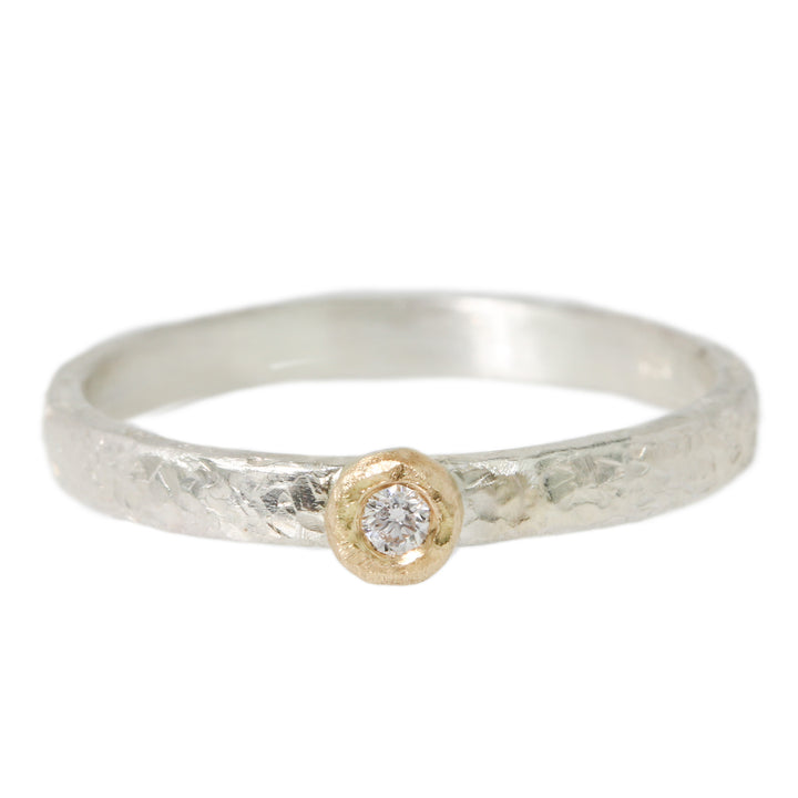 Single Bezel Diamond Ring