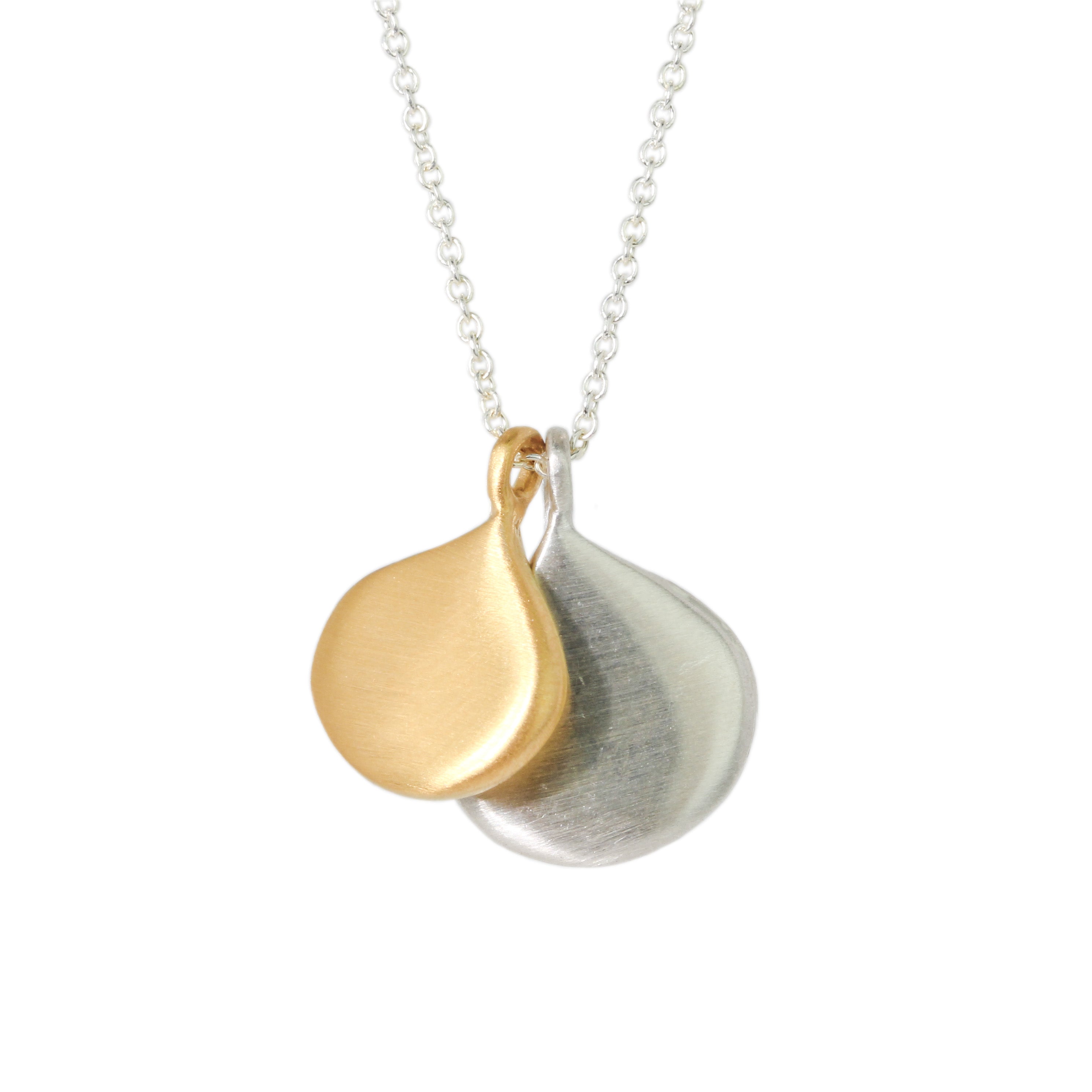 Double Dew Drop Necklace