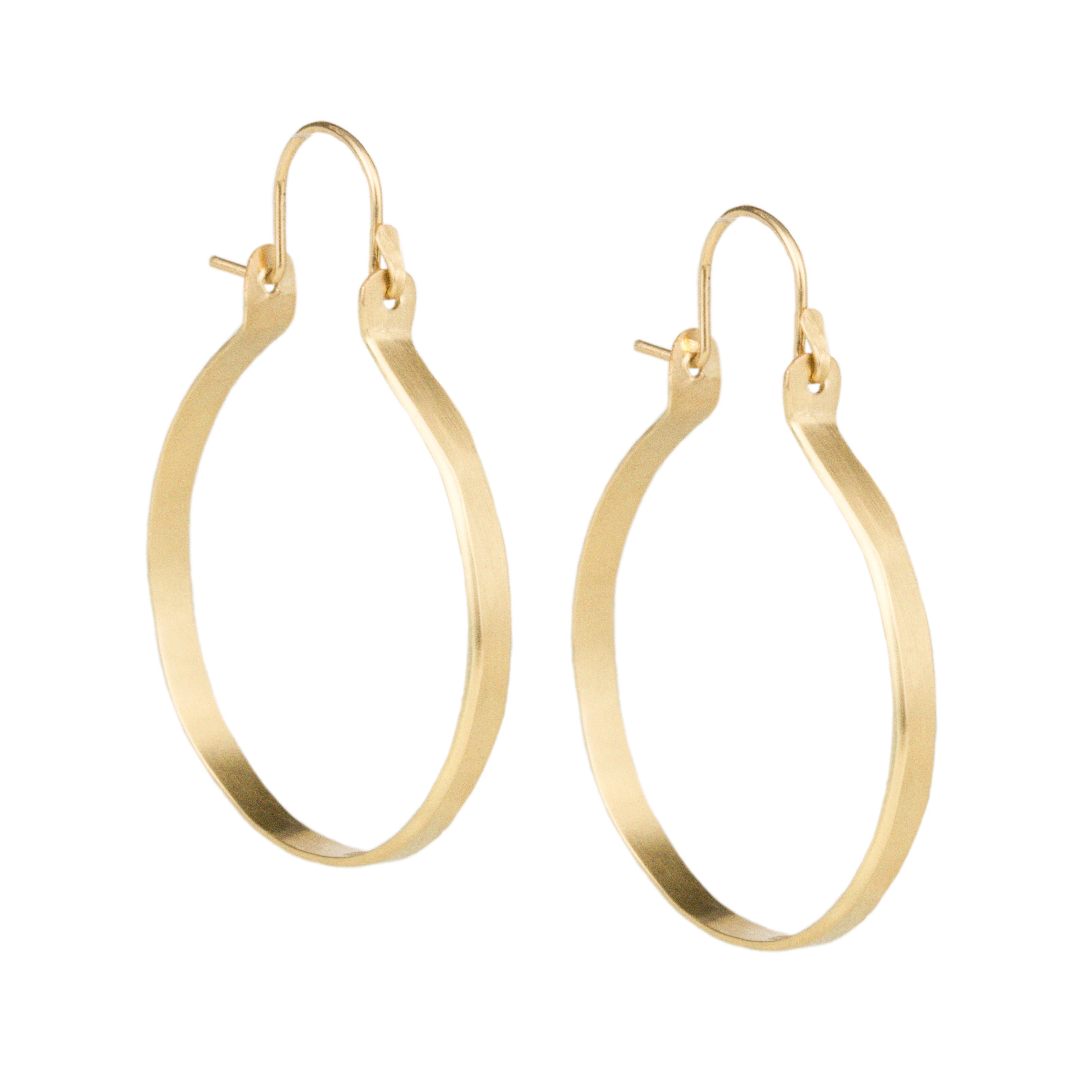 4” Gold-Fill Hoops