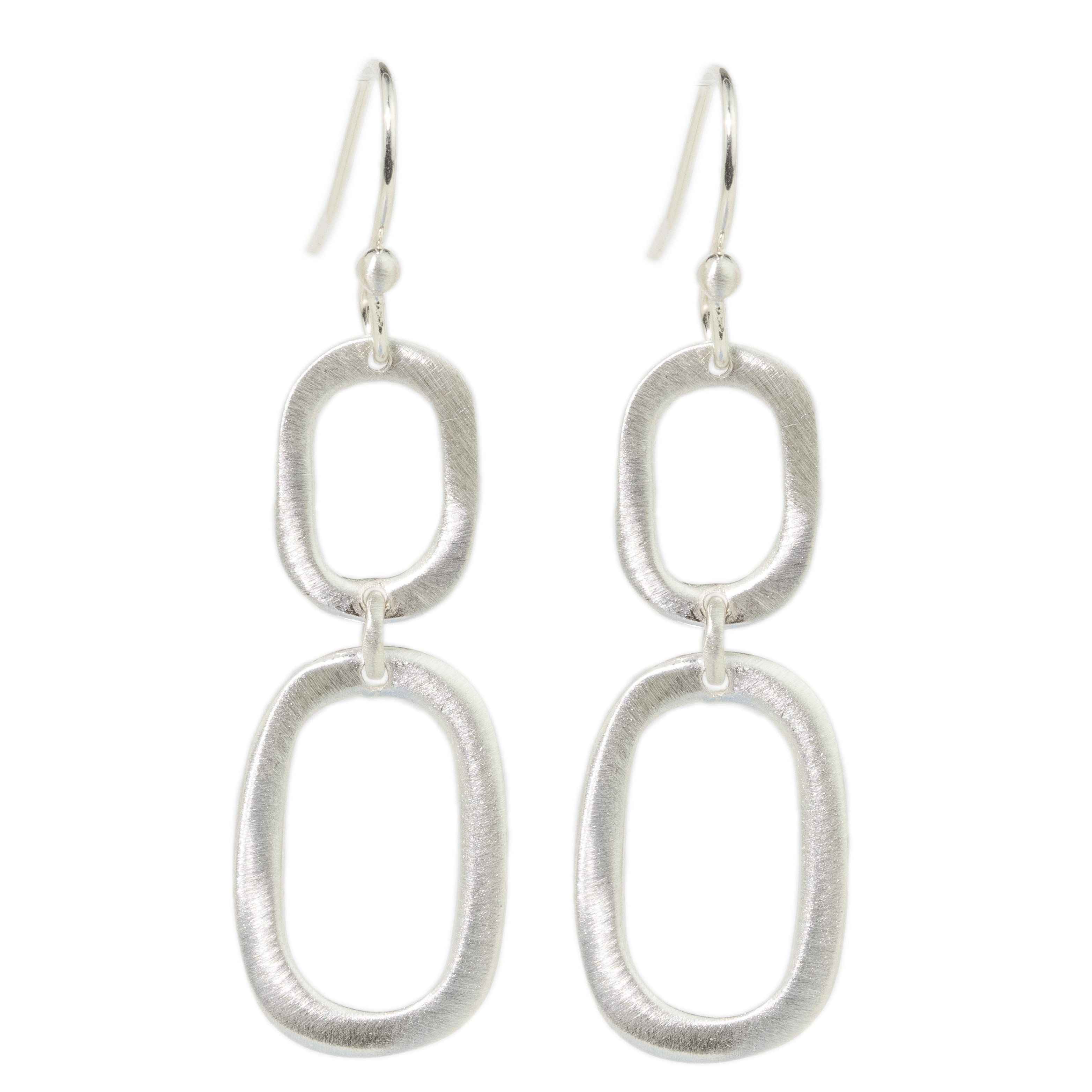 Double Rectangle Earrings