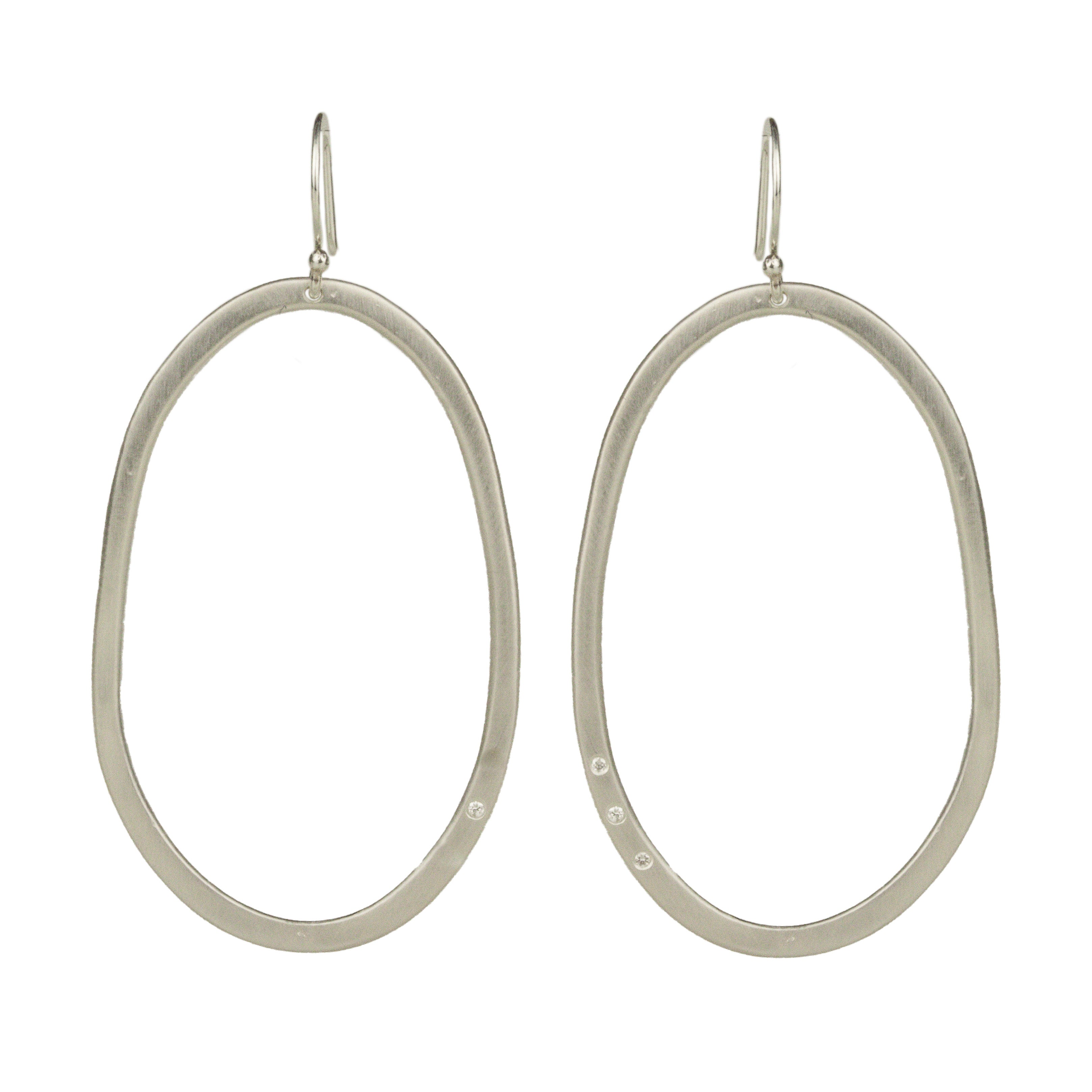 Large Pebble Earrings