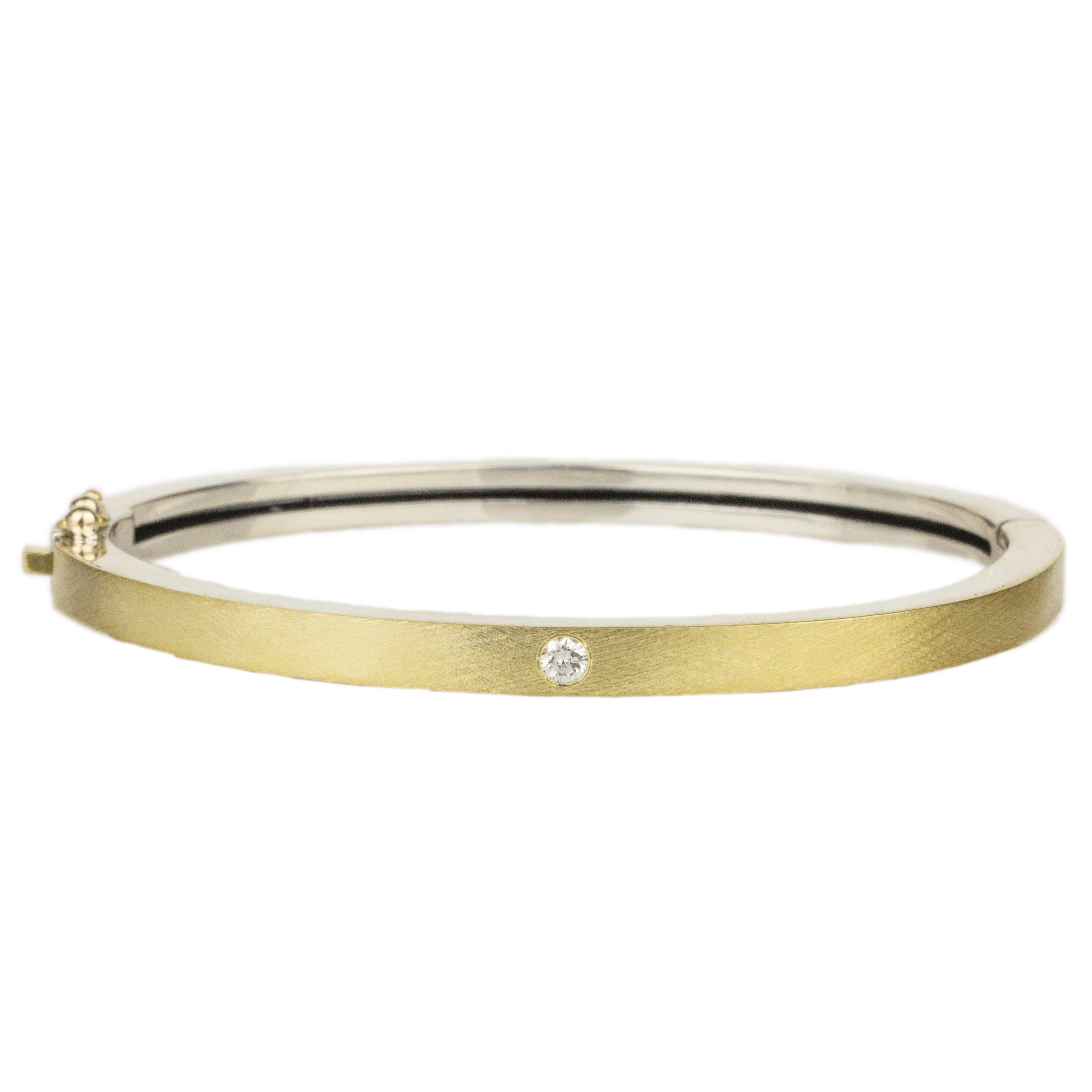 Valery 4mm Yellow Gold Bracelet