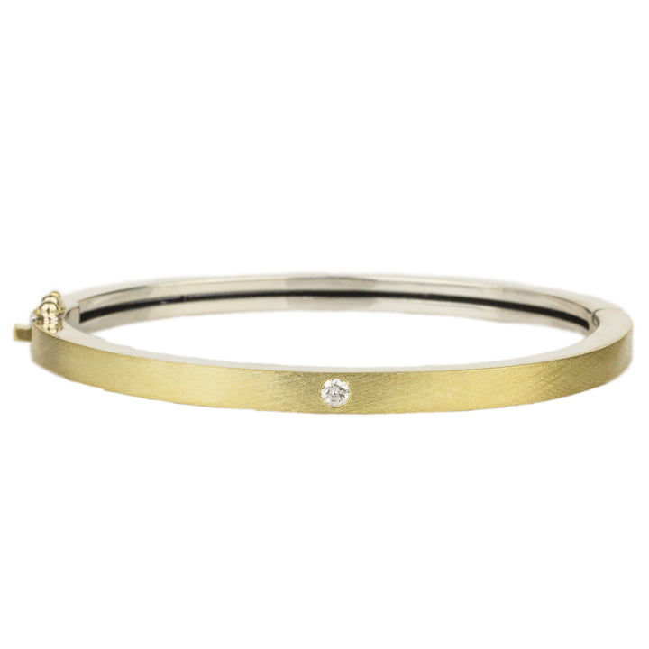 Valery 4mm Yellow Gold Bracelet