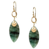 Marquis Emerald Earrings