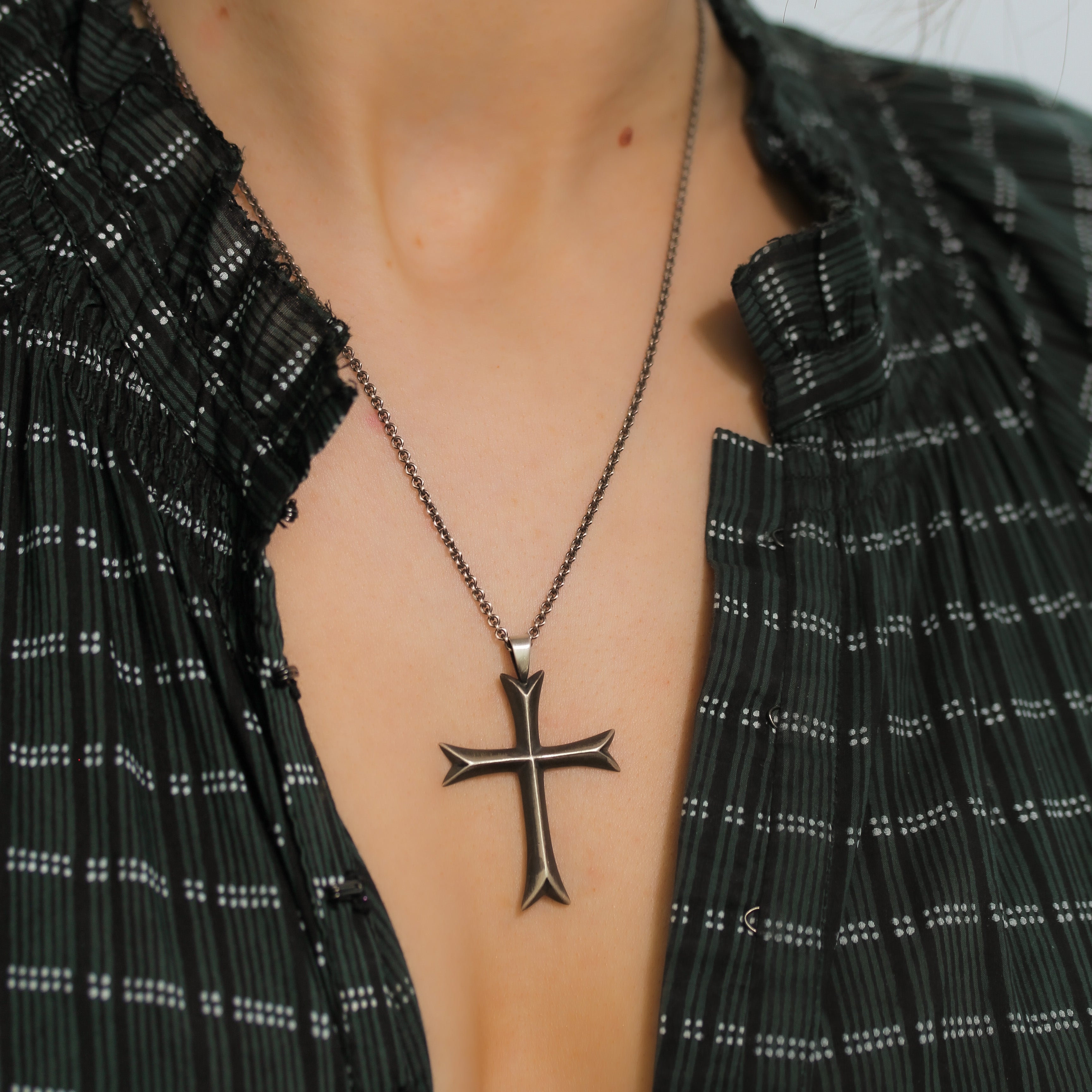 Gothic Cross Necklace