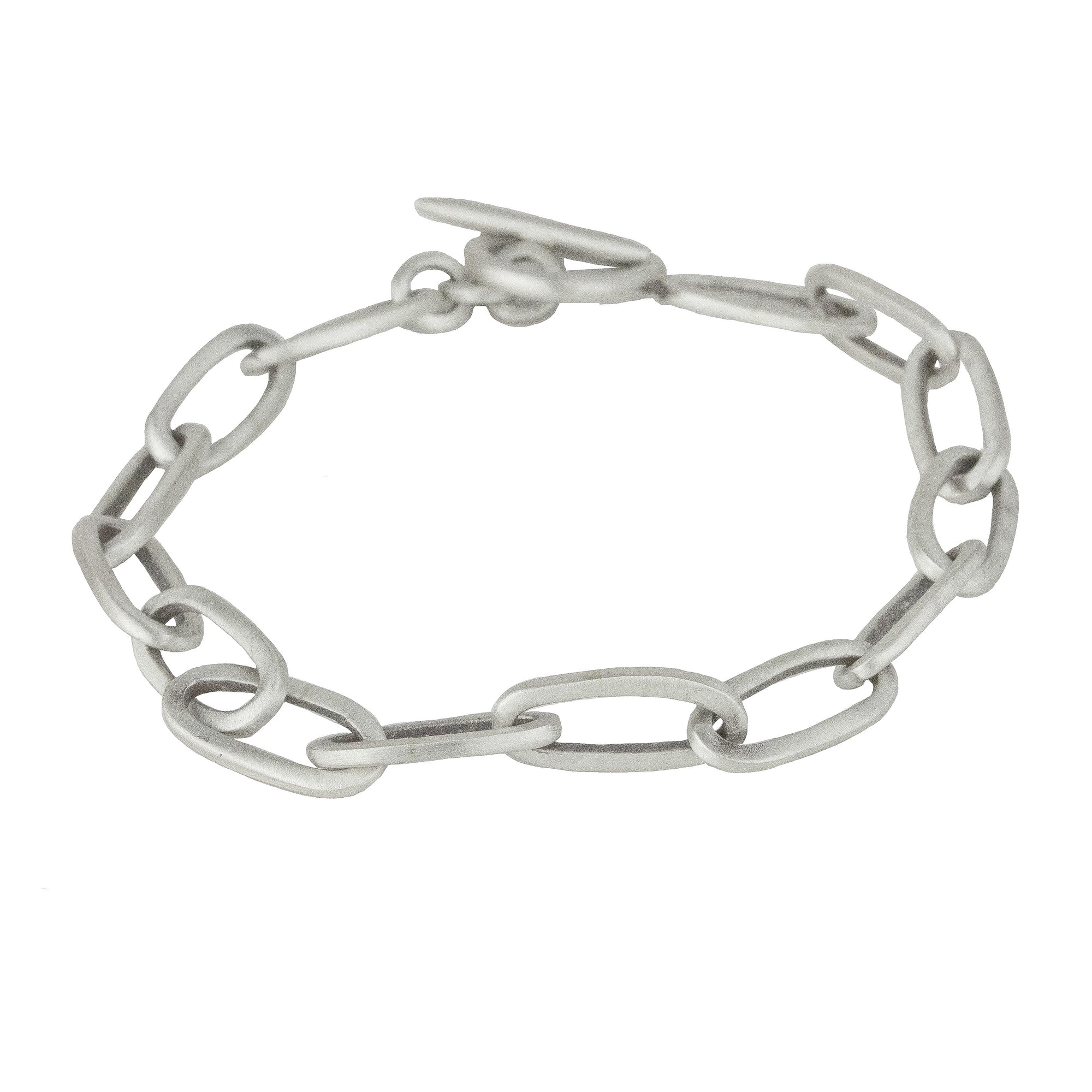 Oval Link Toggle Bracelet