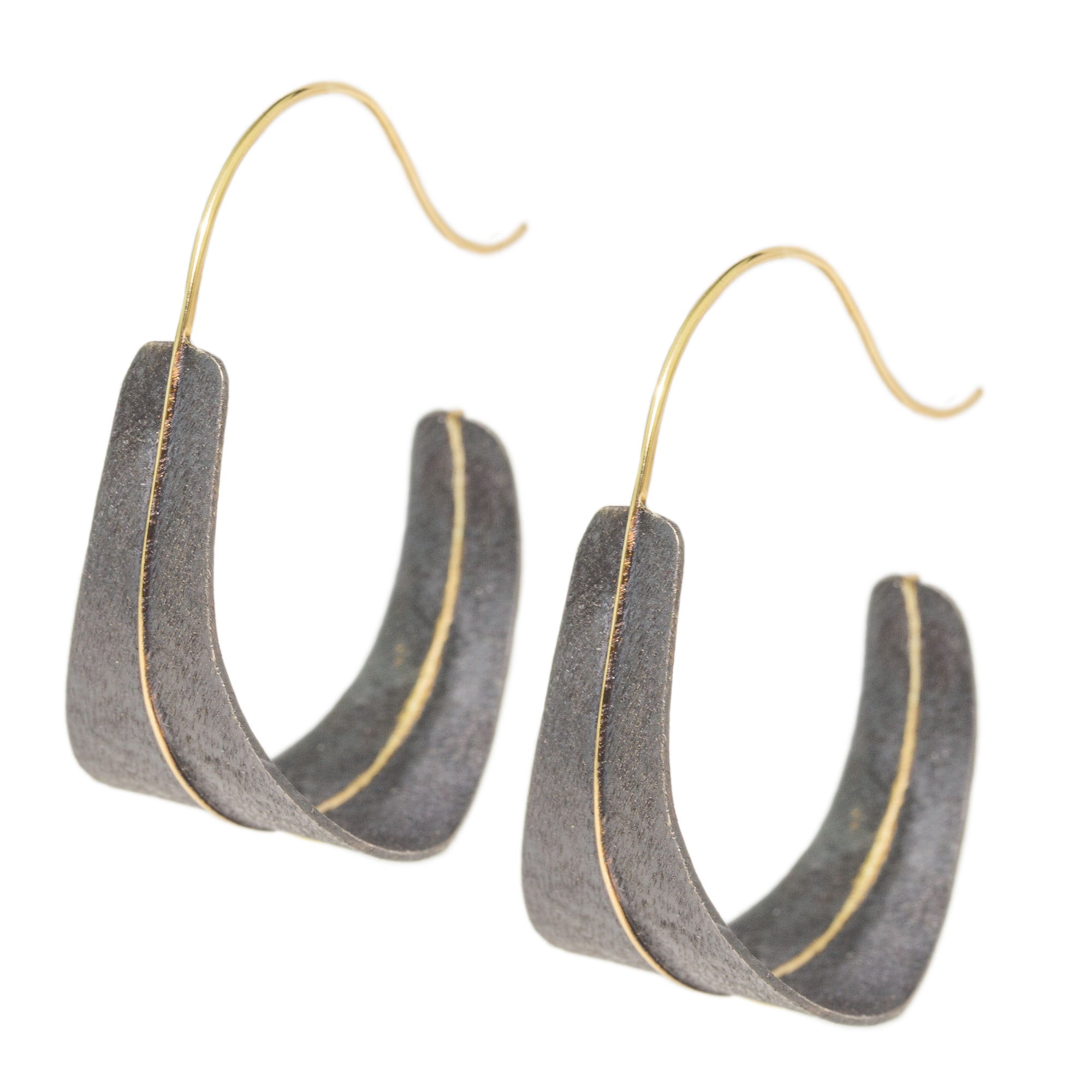 Large Shield Earrings