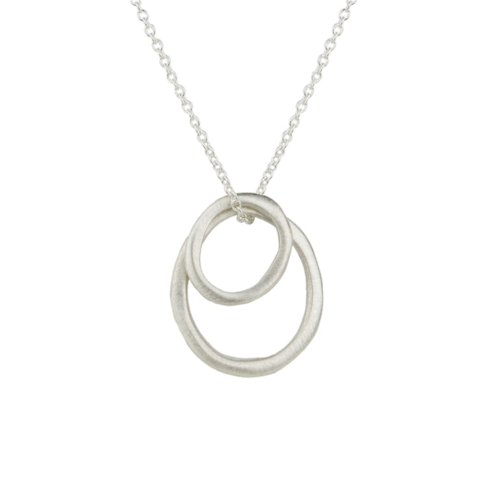 Two tiny Circle Necklace