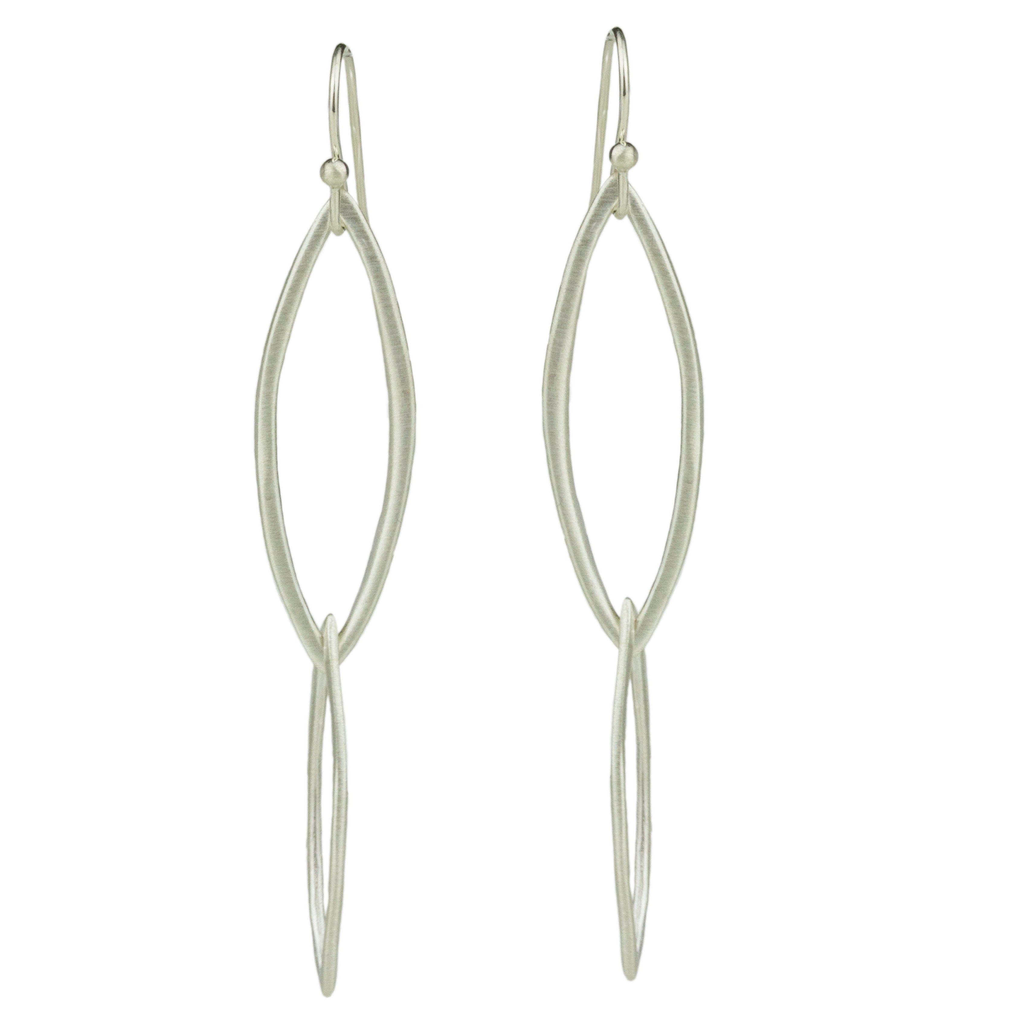 Double Leaf Earrings