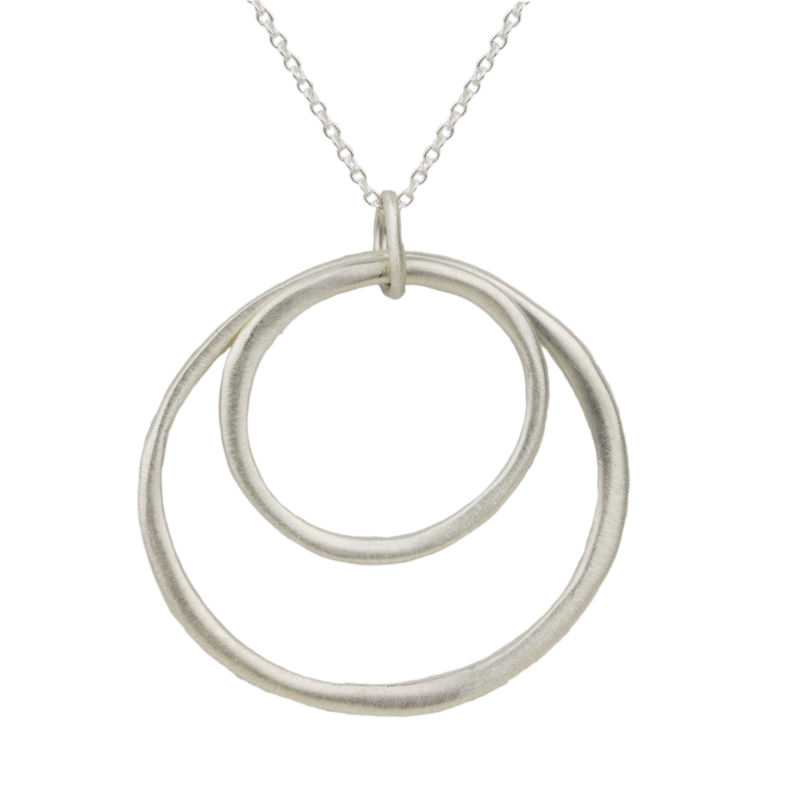 Double Circle Necklace