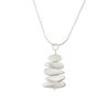 Stacked River Rocks Necklace