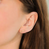 Pave Branch Stud Earrings