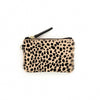 Tan Spotted Cowhide Mini Pouch