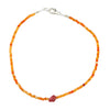 Carnelian + Orange Spinel Bracelet