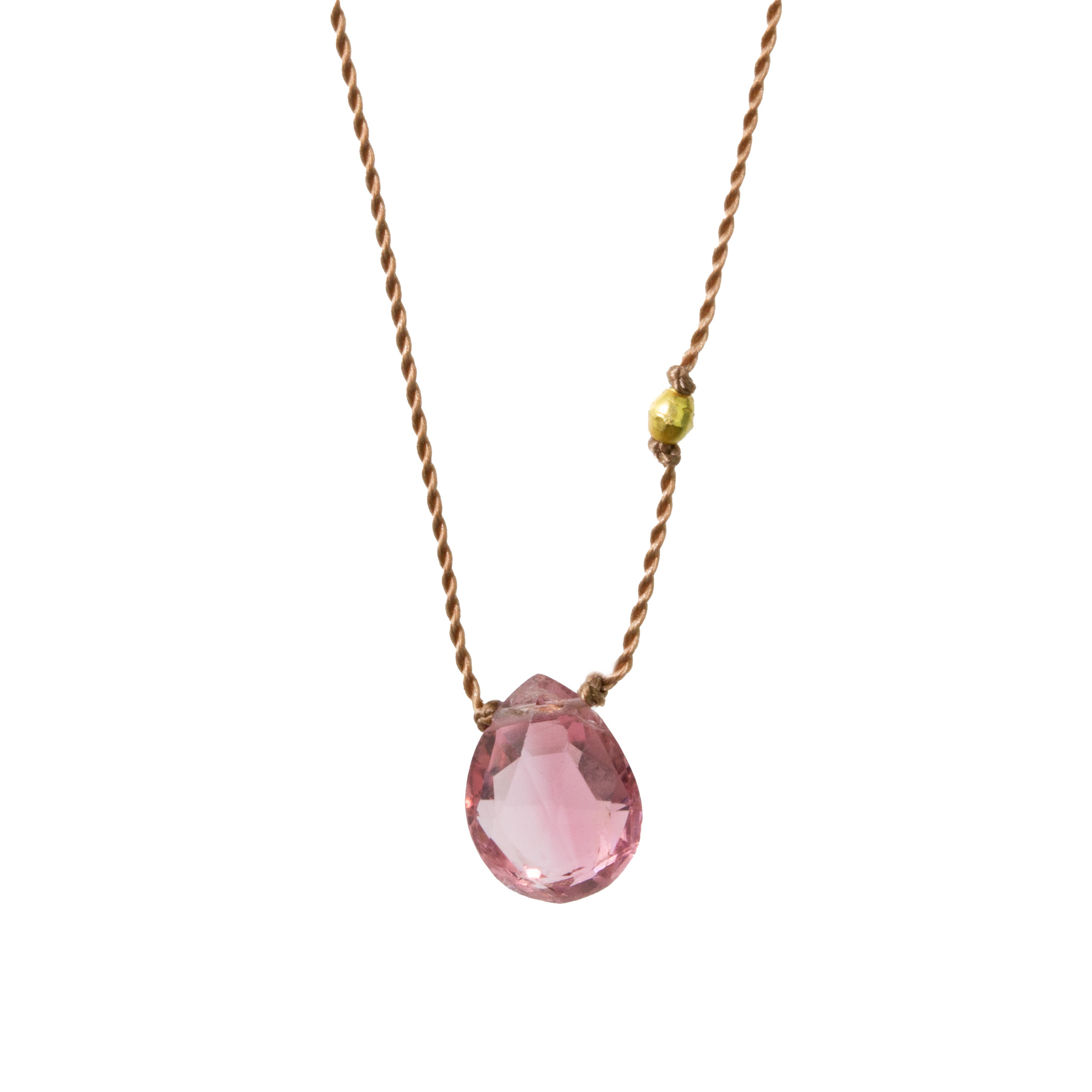 Pink Tourmaline Necklace