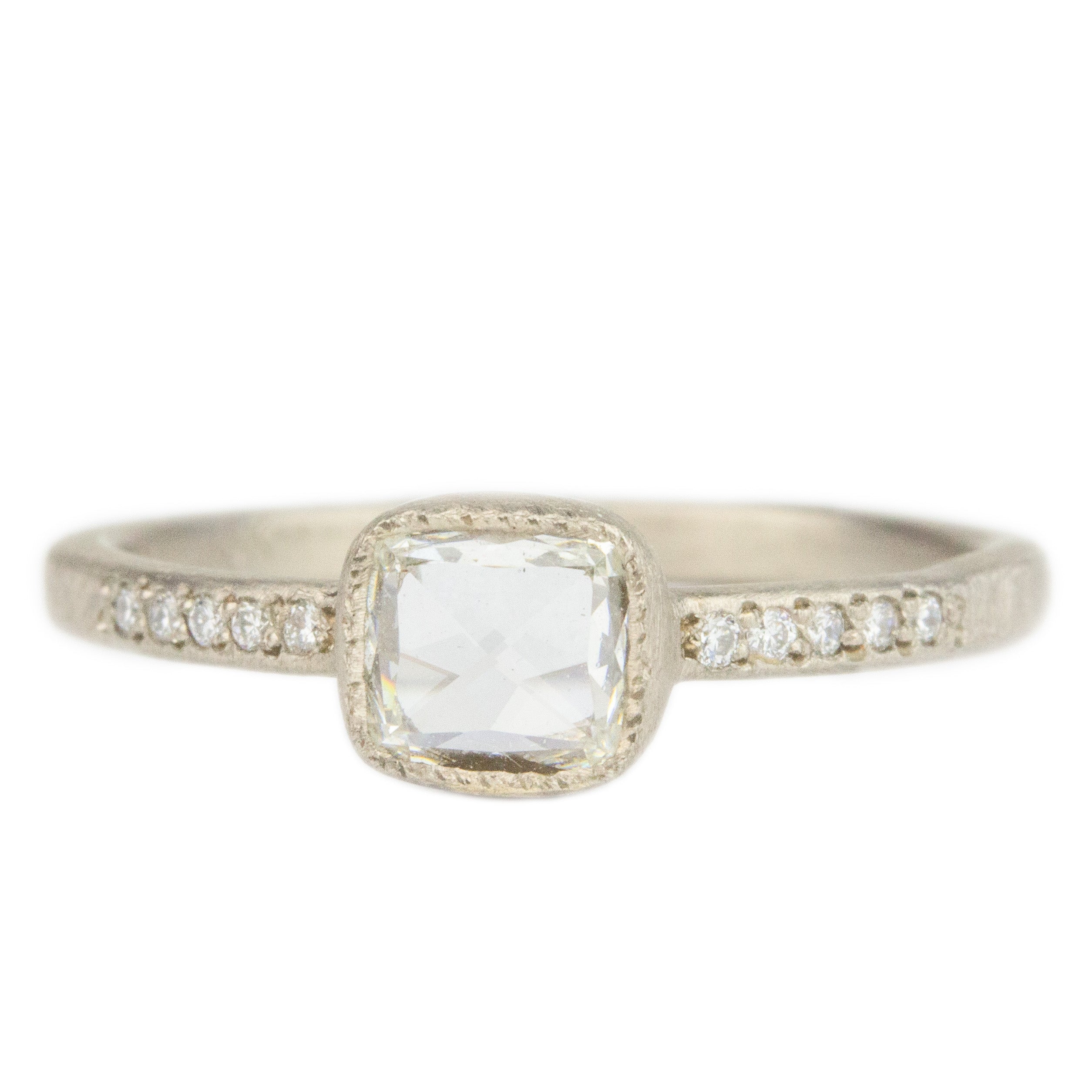 Rose Cut Diamond Ring