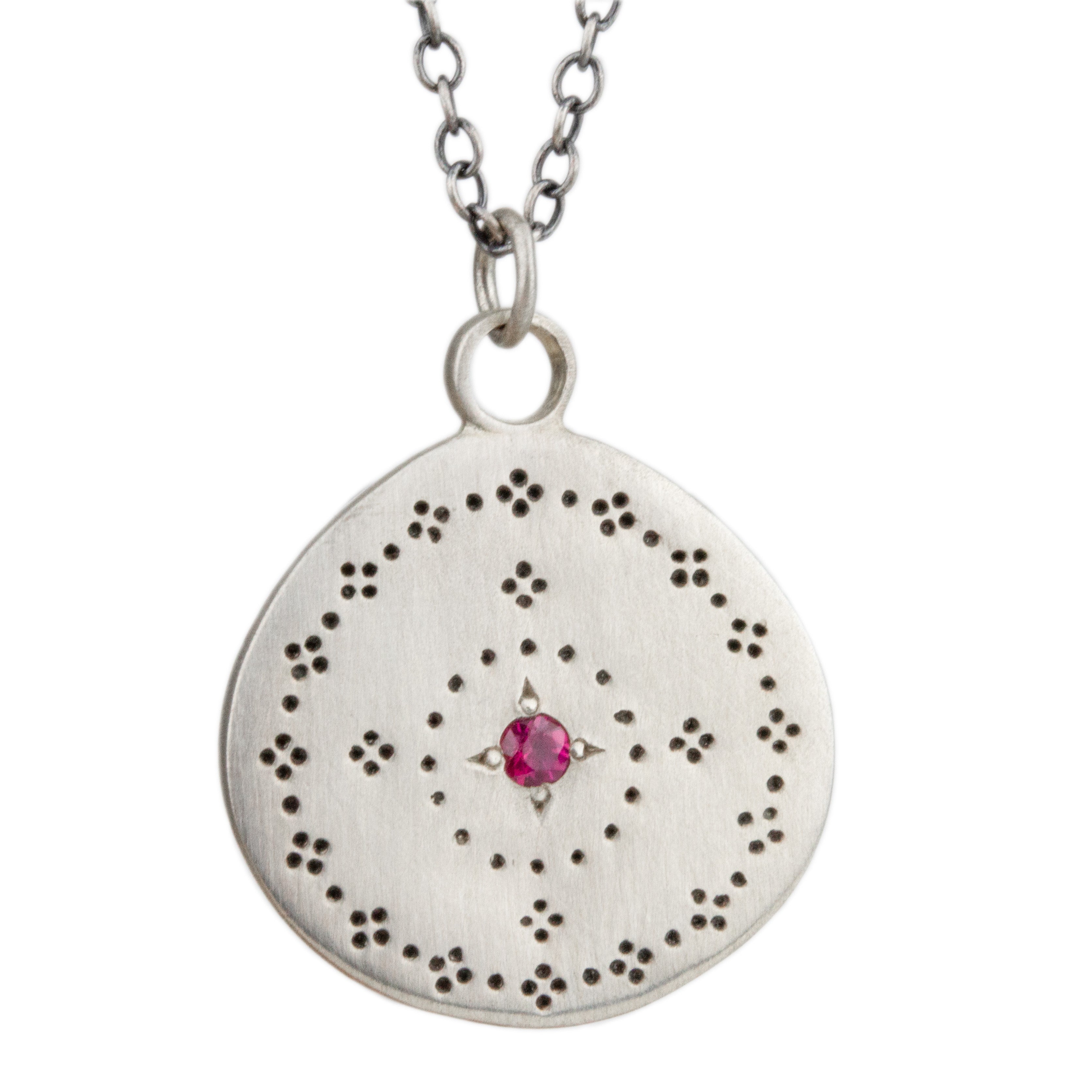 Nostalgia Ruby Necklace