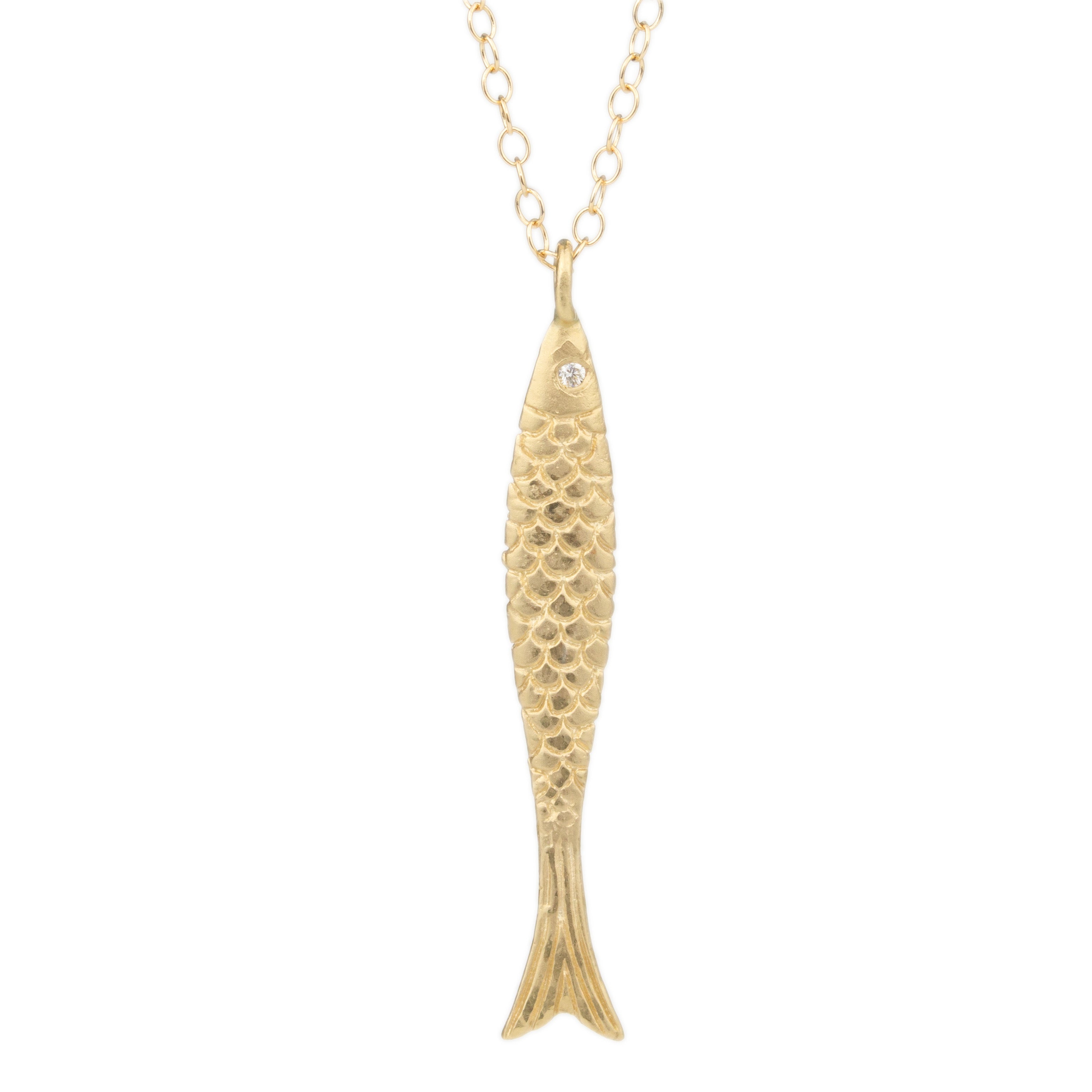 Long Fish Necklace
