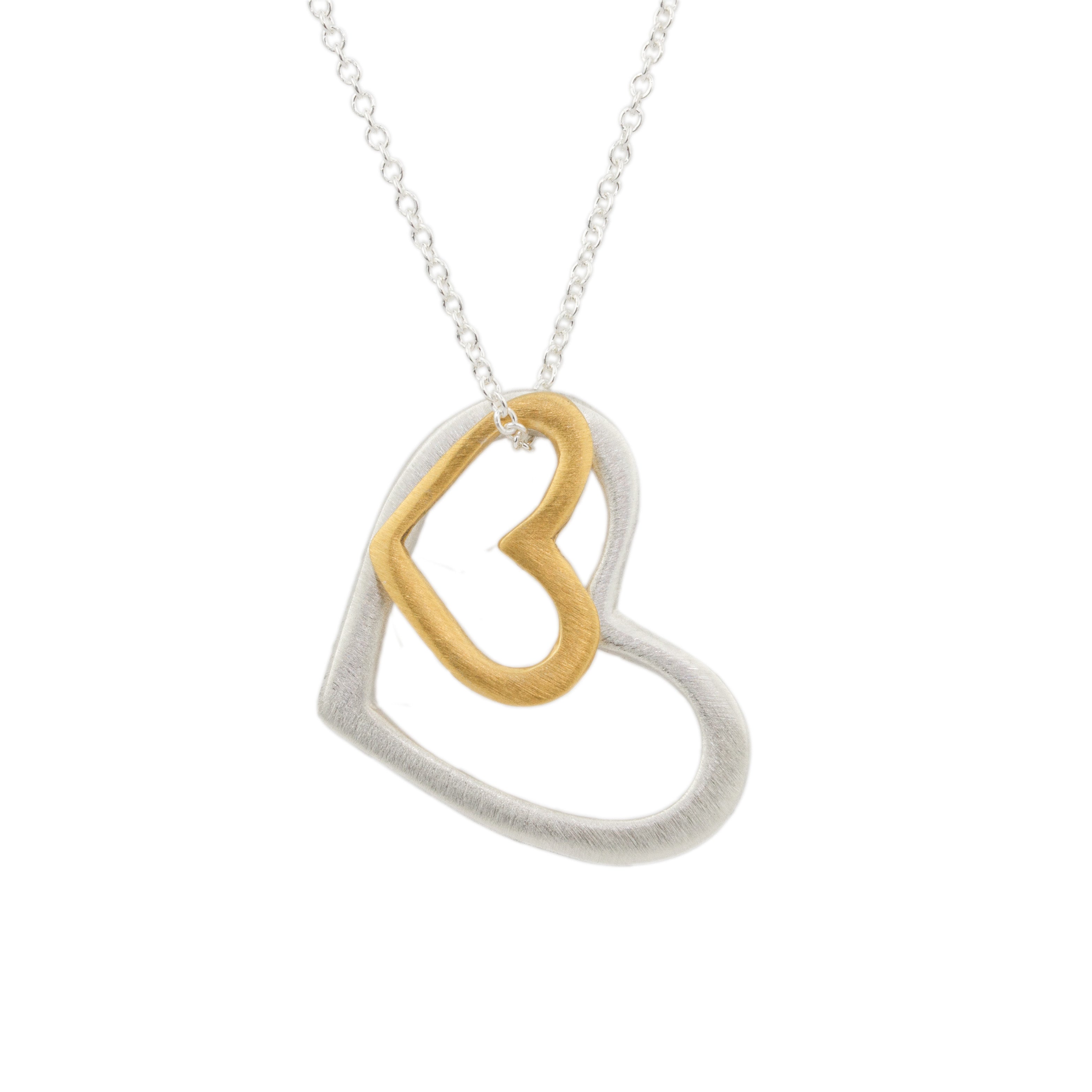 Double Heart Necklace