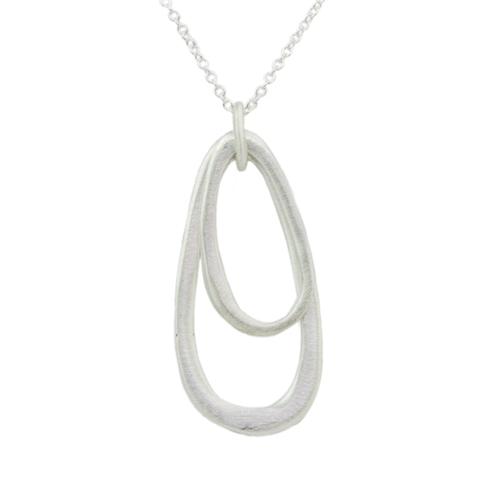 Double Organic Oval Necklace