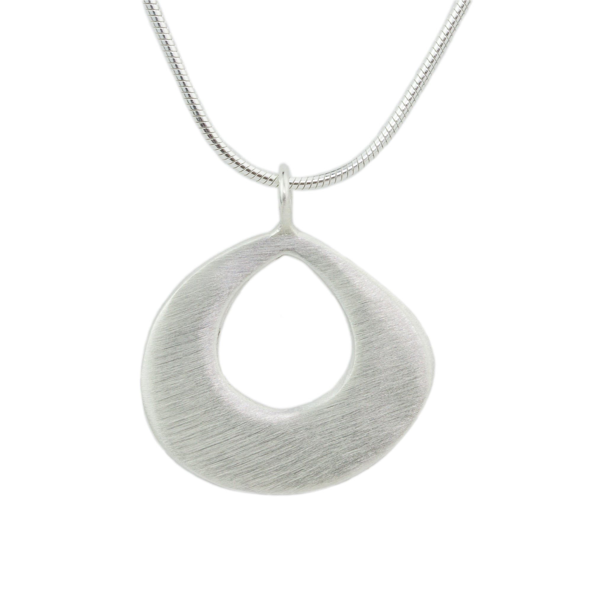 Thick Open Drop Necklace