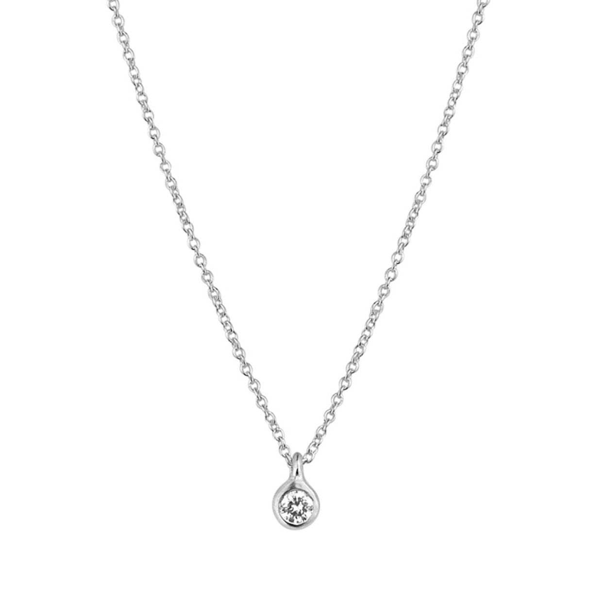 Just A Diamond .12ct Necklace