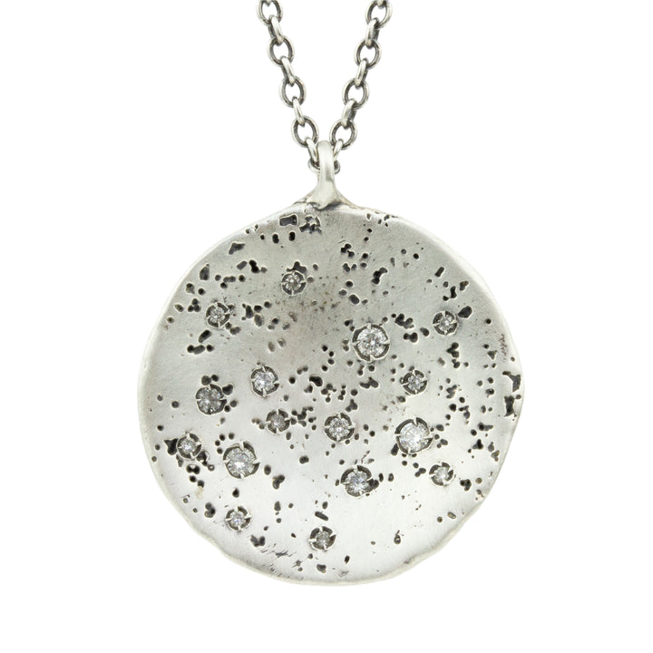 Large Moon Scatter Necklace