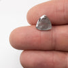 3.22ct | Opaque Trilliant Rose Cut Double Sided Diamond-Modern Rustic Diamond