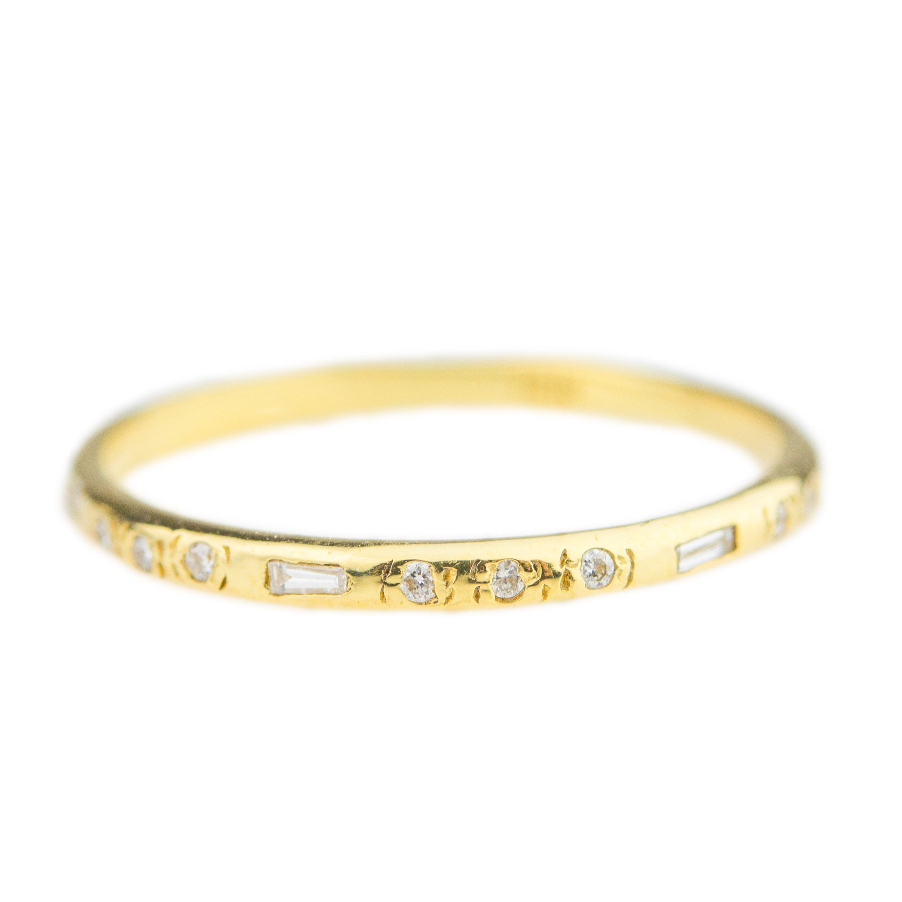 Athena Dot Dash Ring-Aili