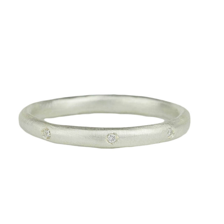 Pod Band 8 Diamond Ring