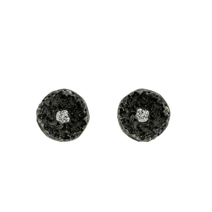 Lava Shell Post Earrings
