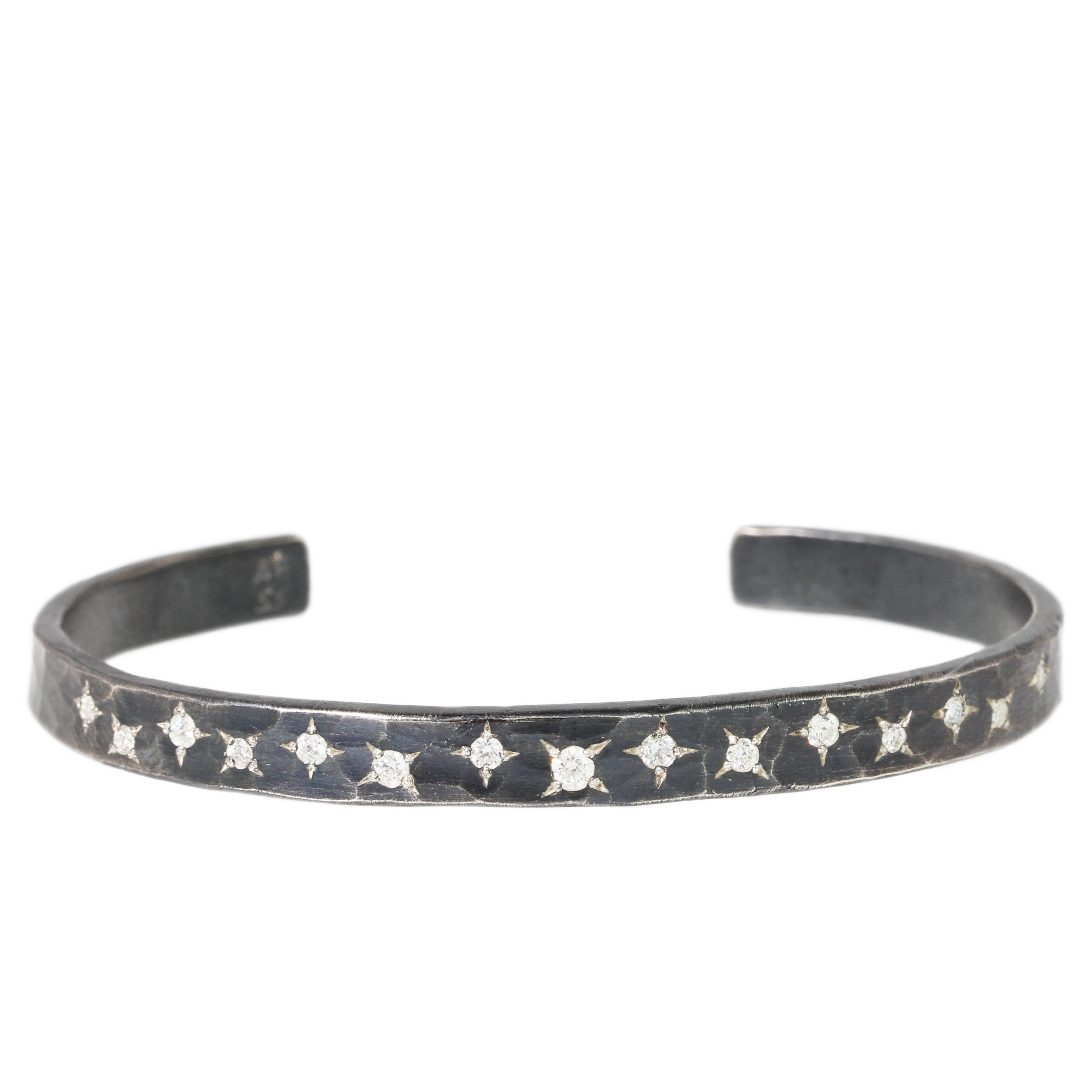 Dance Diamond Cuff Bracelet-Annie Fensterstock