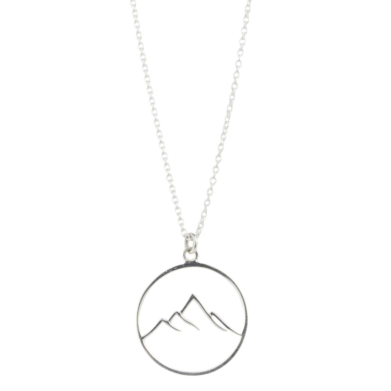 Double Mountain Necklace-Chemistry Jewelry